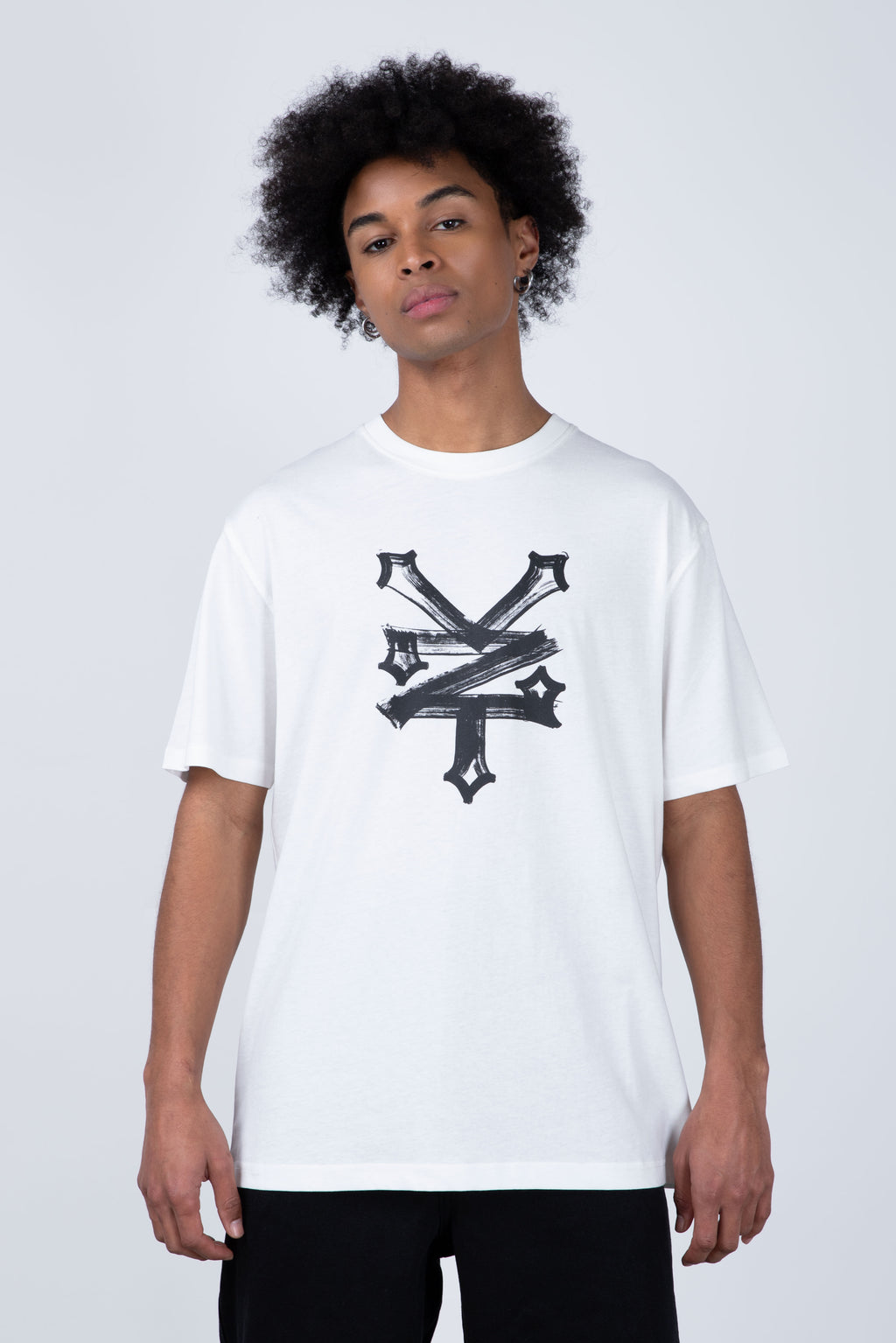Polera Manga Corta Crackerstroke Beige