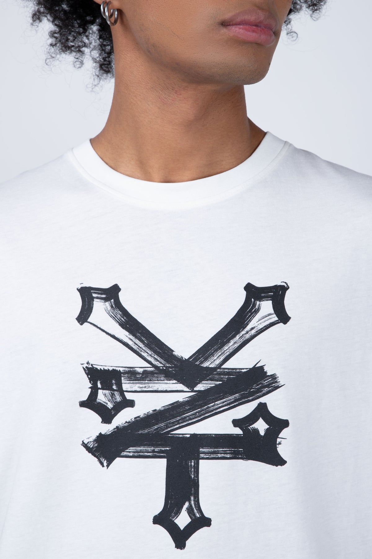 Polera Manga Corta Crackerstroke Beige