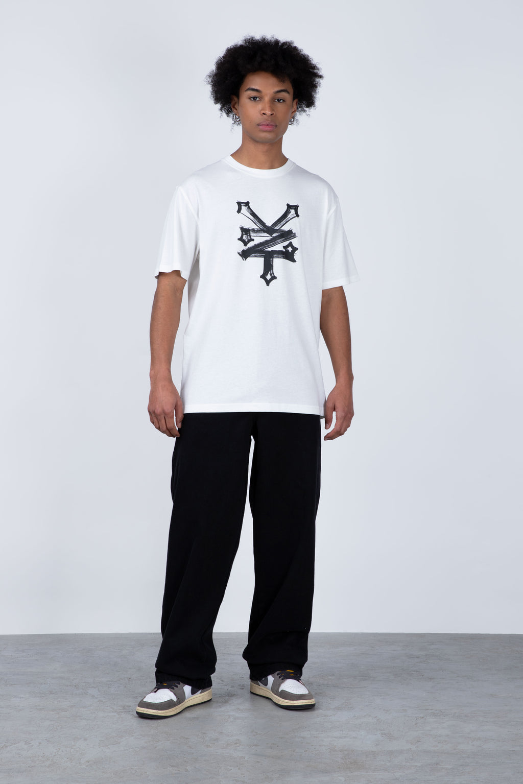 Polera Manga Corta Crackerstroke Beige