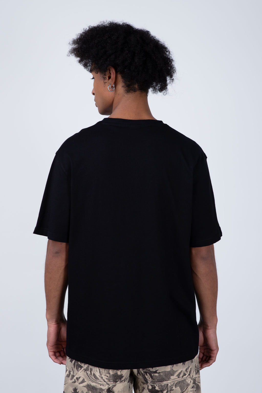 Polera Manga Corta Clashlimited Negro