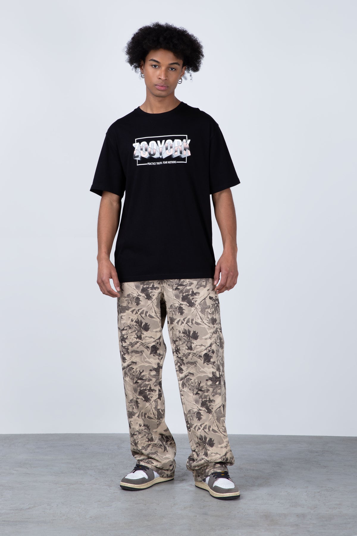 Polera Manga Corta Clashlimited Negro