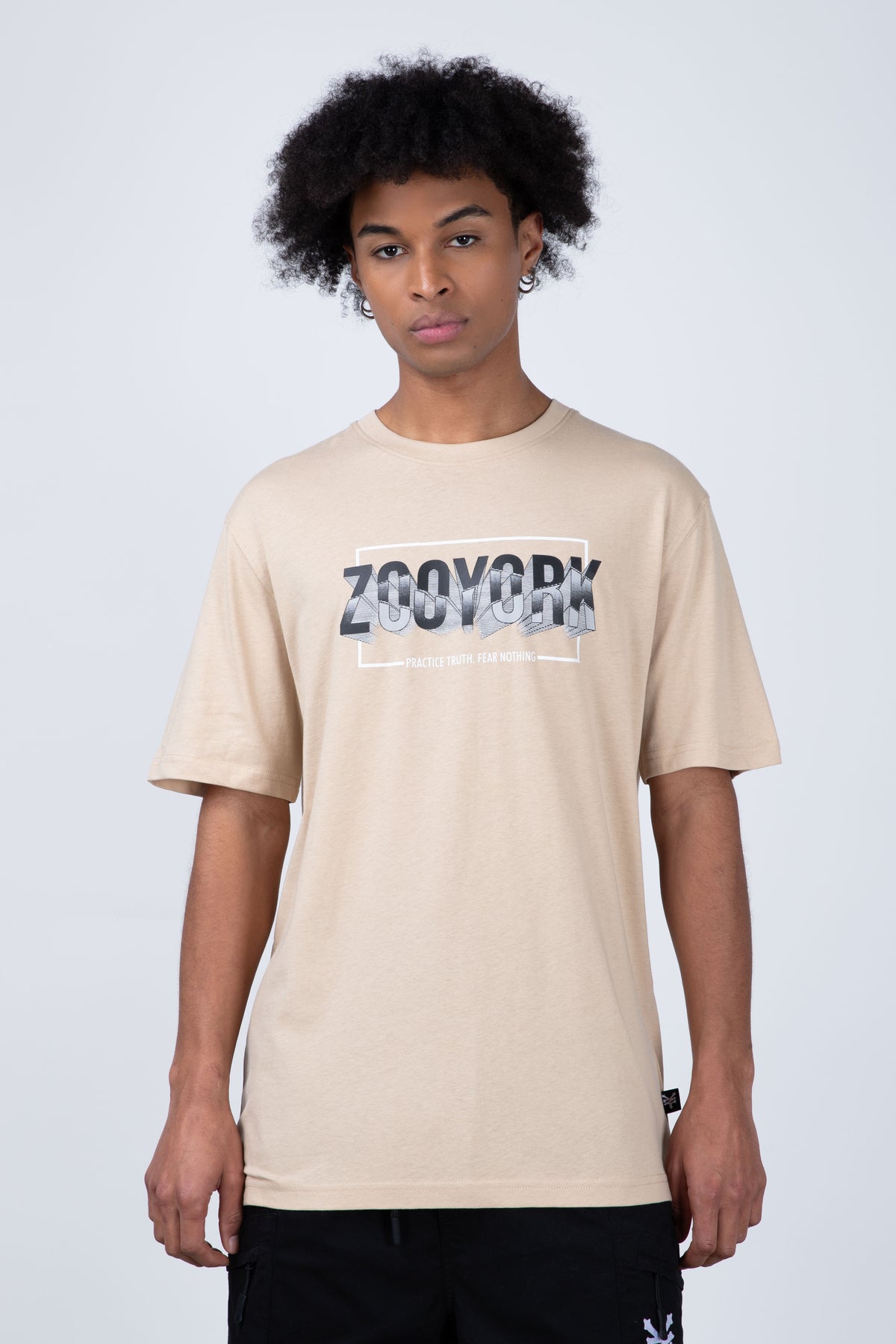 Polera Manga Corta Clashlimited Café