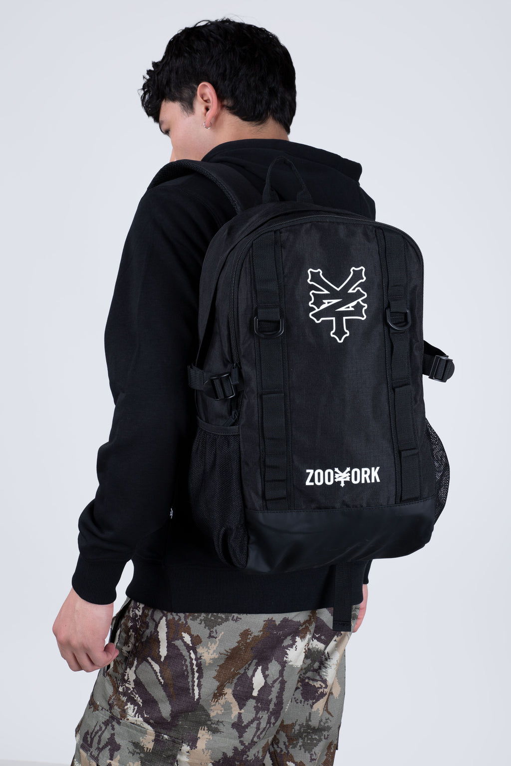 Mochila Background Negro