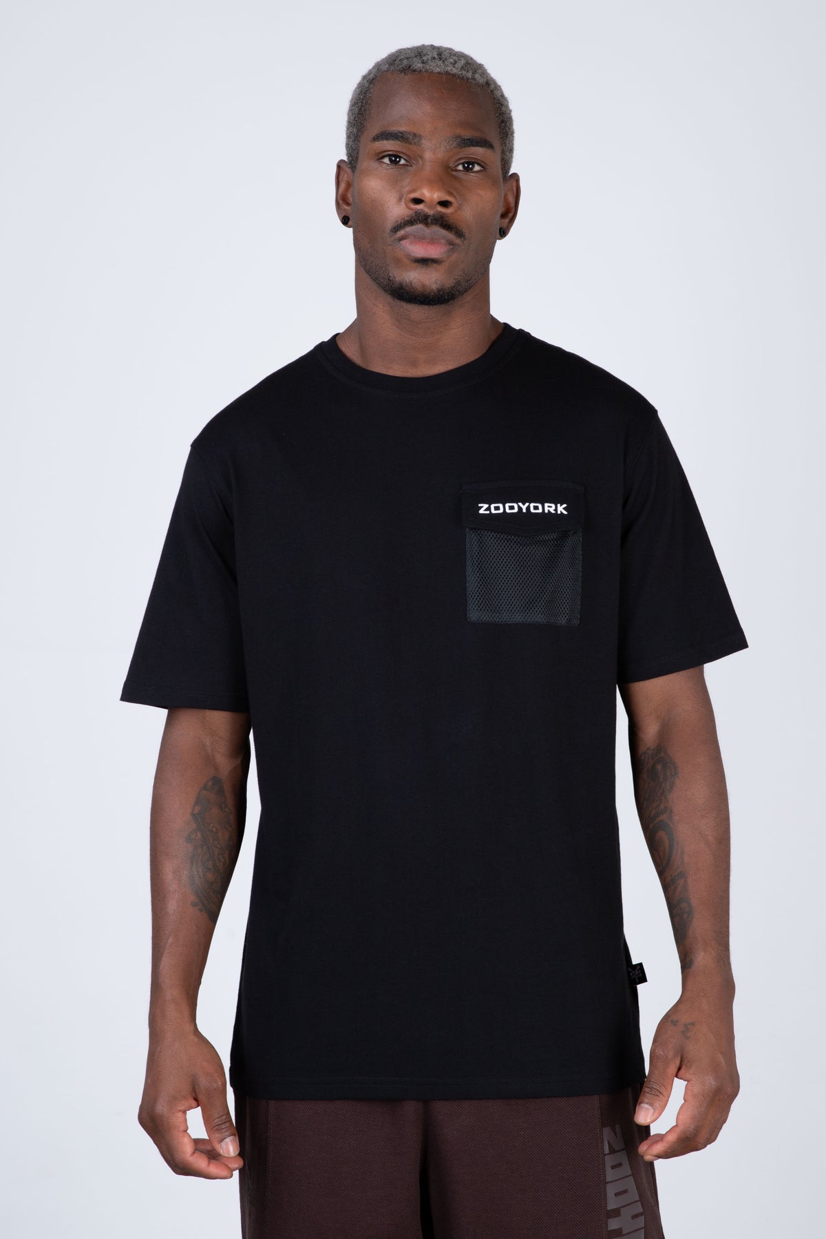 Polera Manga Corta Trek Negro