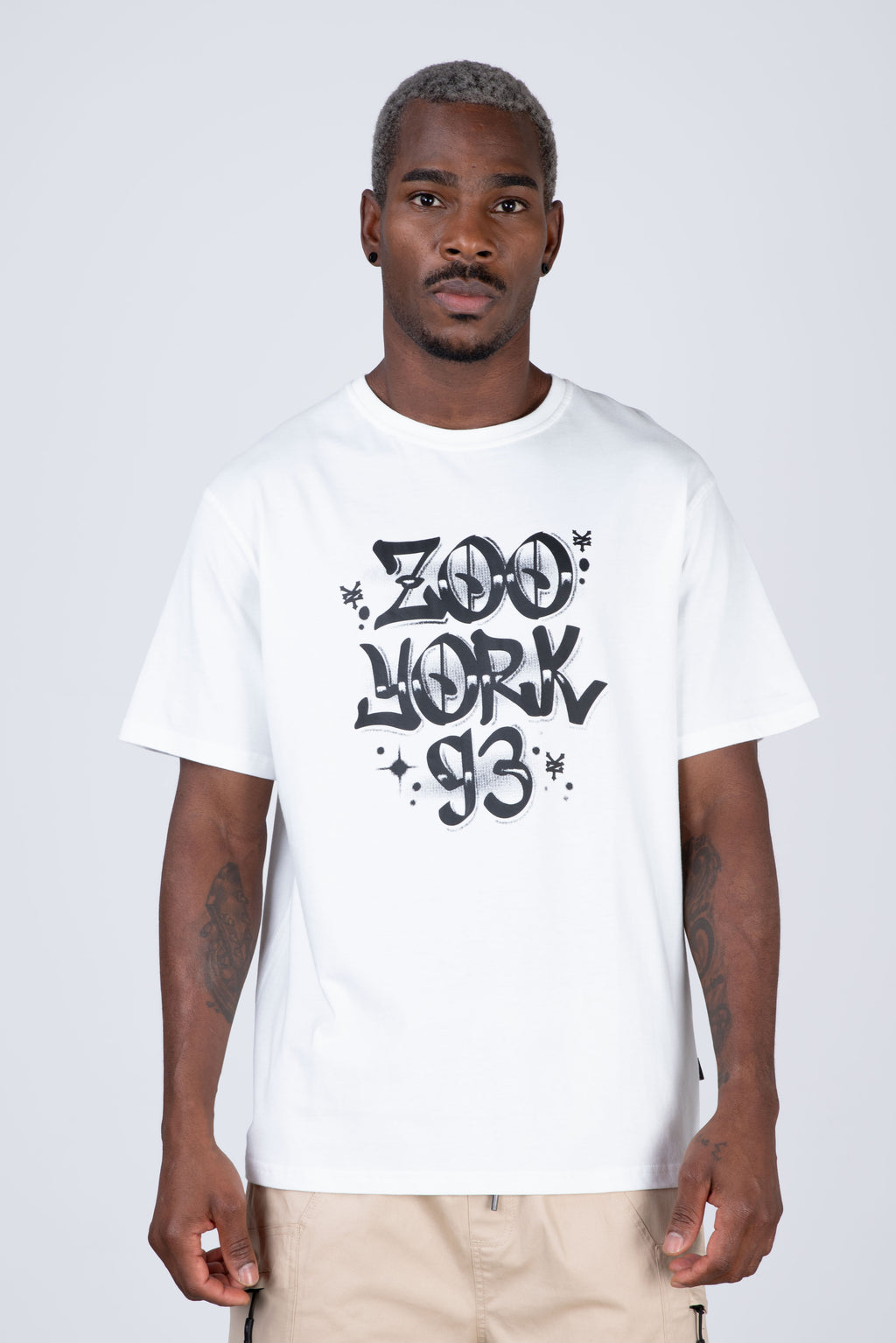 Polera Manga Corta Starflow Blanco