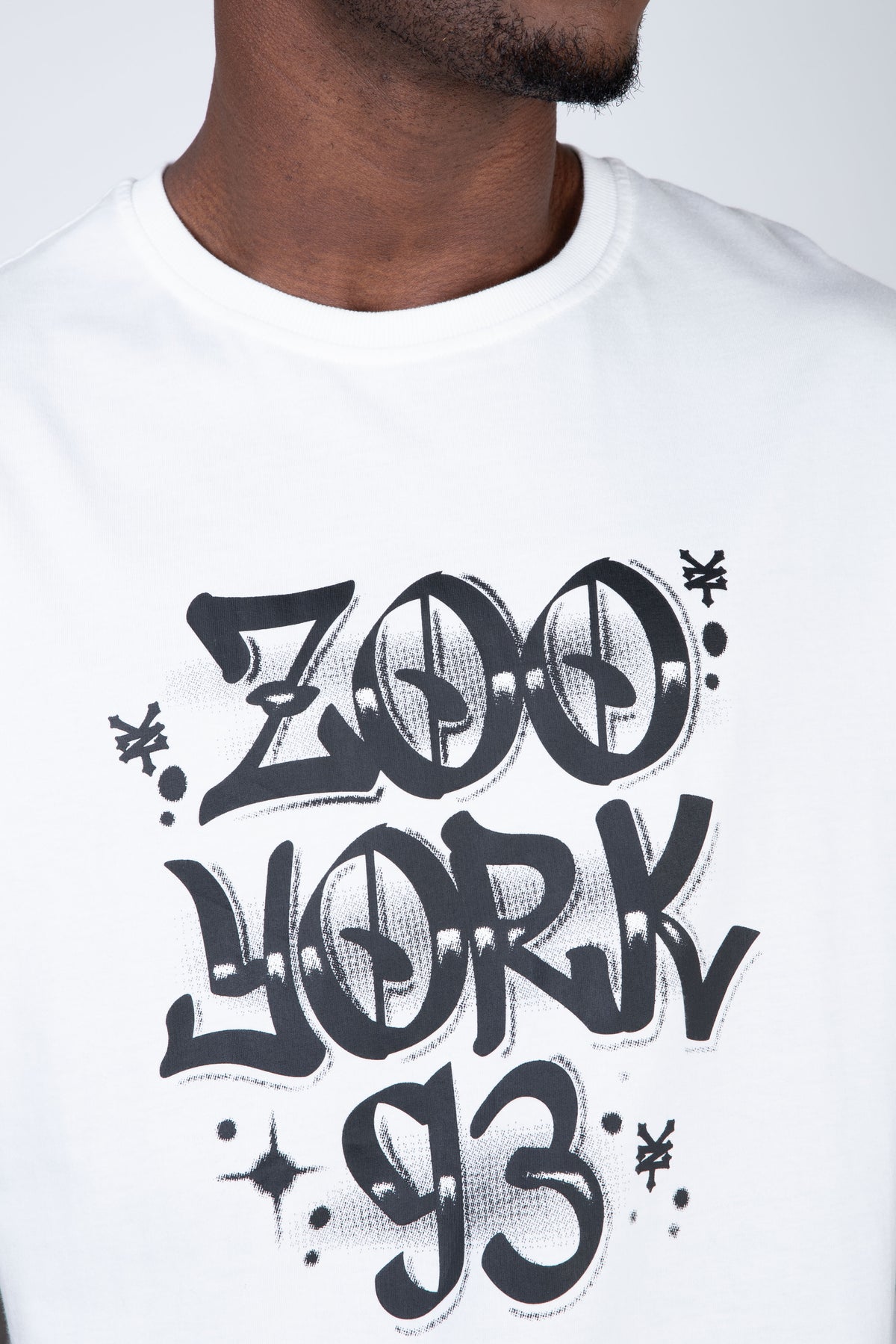 Polera Manga Corta Starflow Blanco