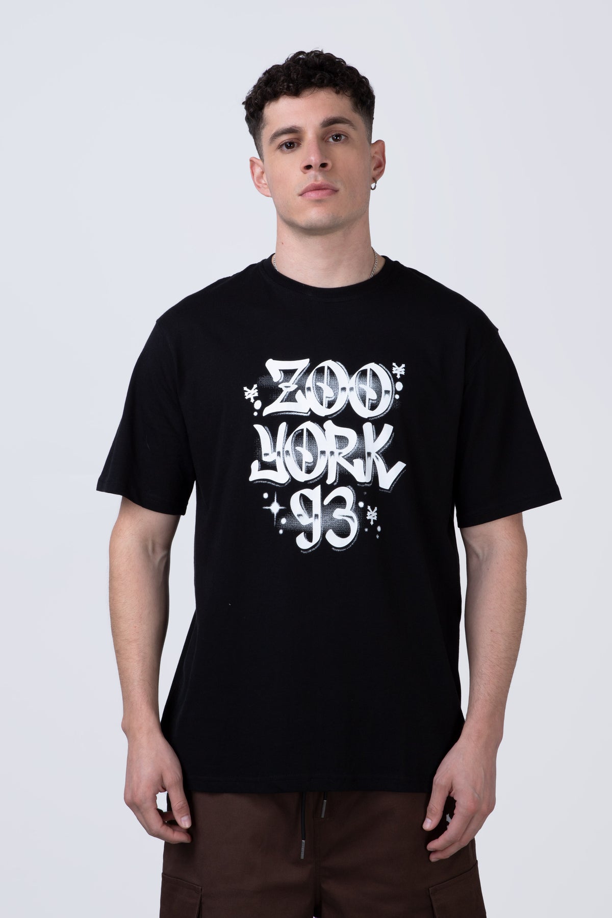 Polera Manga Corta Starflow Negro