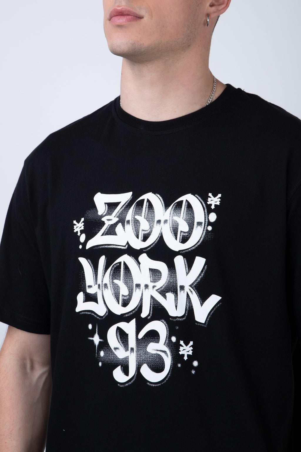 Polera Manga Corta Starflow Negro